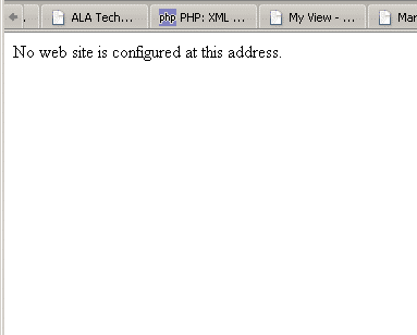 No web site is configured at this address. No web site is configured at this address.