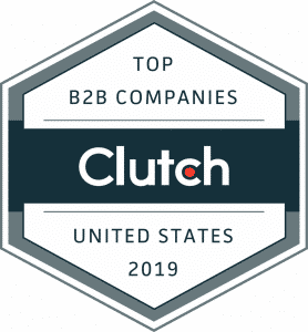 Clutch 2019 Award - Top B2B Company
