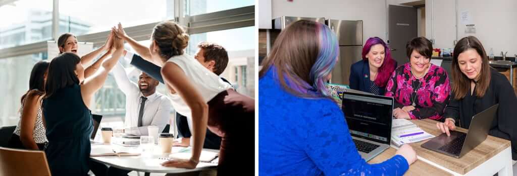 comparing stock images