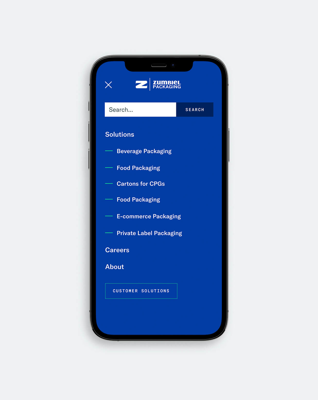 Zumbiel mobile menu